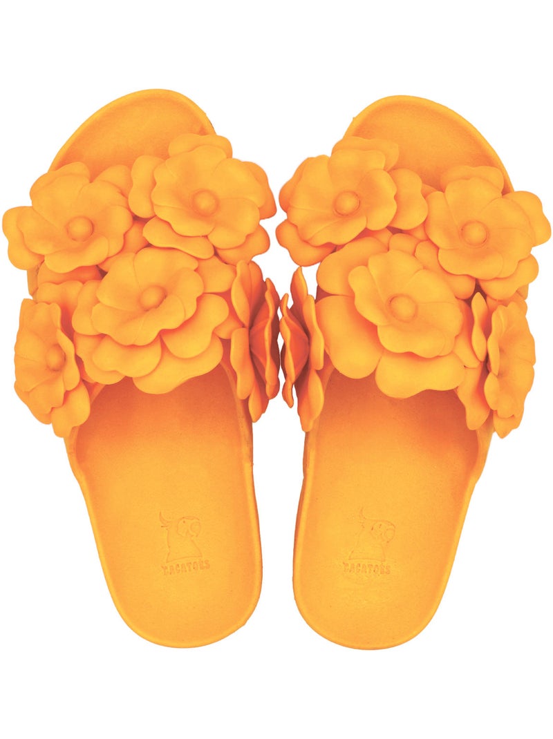 Sandales plates Femme CAMELIA Tournesol - Kiabi
