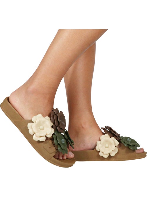 Sandales plates Femme - Kiabi