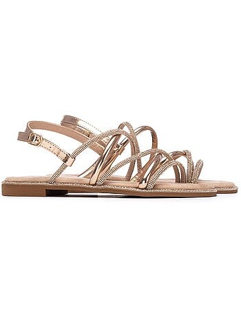 Sandales plates femme