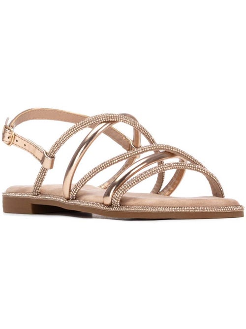 Sandales plates femme - Kiabi