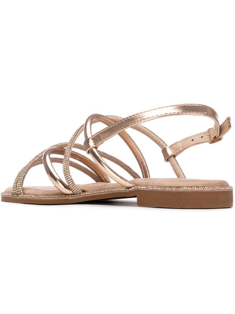 Sandales plates femme Crème - Kiabi