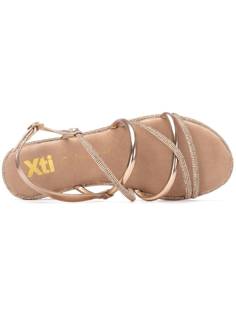 Sandales plates femme Crème - Kiabi