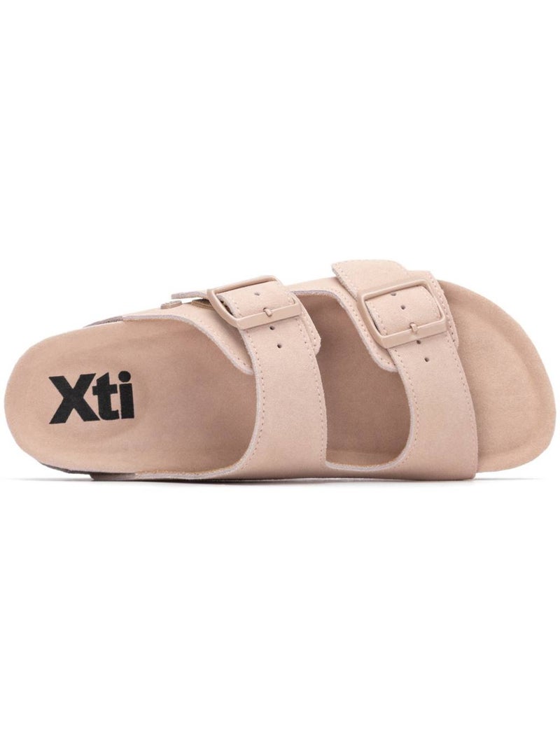 Sandales plates femme Crème - Kiabi