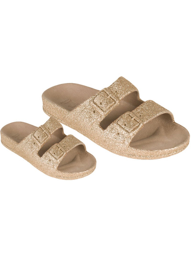 Sandales plates Femme Cuivre clair - Kiabi