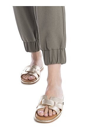 Sandales plates femme