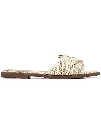 Sandales plates femme