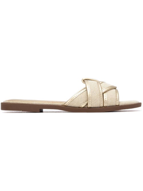 Sandales plates femme - Kiabi