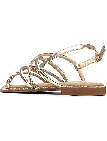 Sandales plates femme