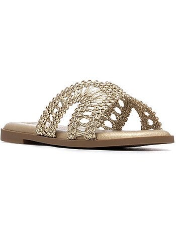 Sandales plates femme