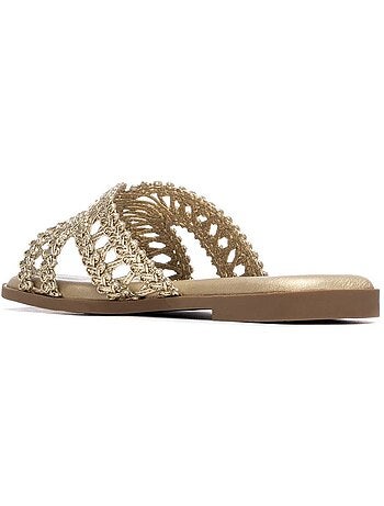 Sandales plates femme