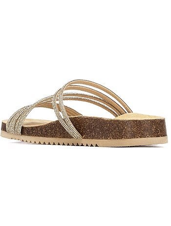 Sandales plates femme