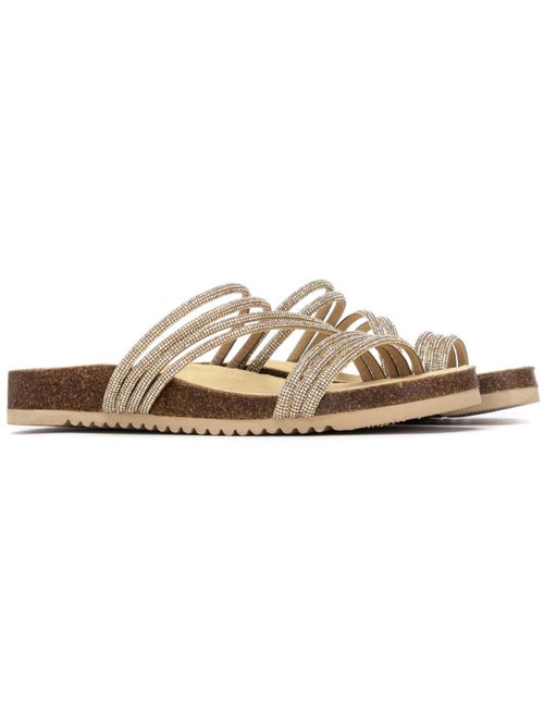 Sandales plates femme - Kiabi