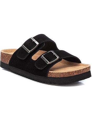 Sandales femme cuir