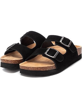 Sandales femme cuir
