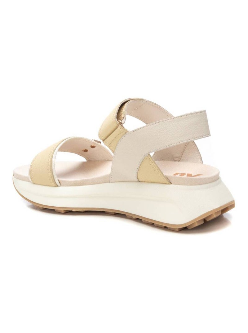 Sandales plates femme Gris - Kiabi