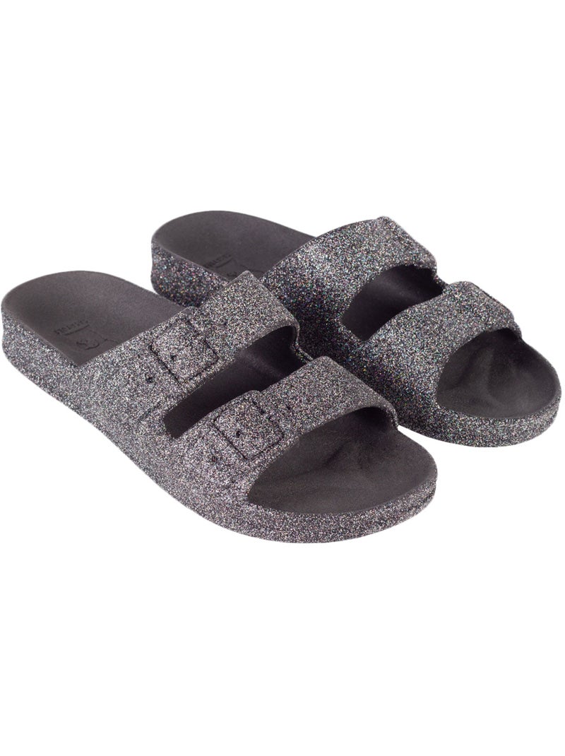 Sandales plates Femme Gris - Kiabi