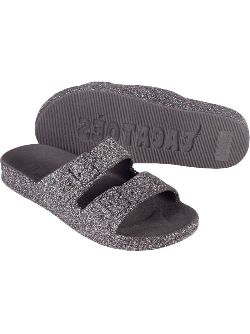 Sandales plates Femme Gris - Kiabi