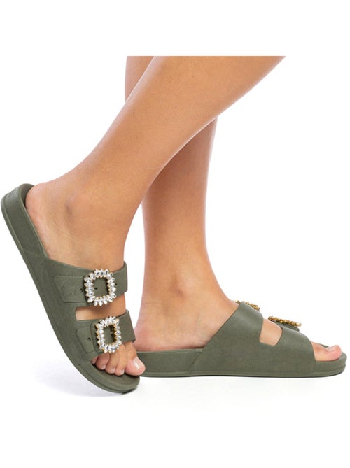 Sandales plates Femme - Kiabi