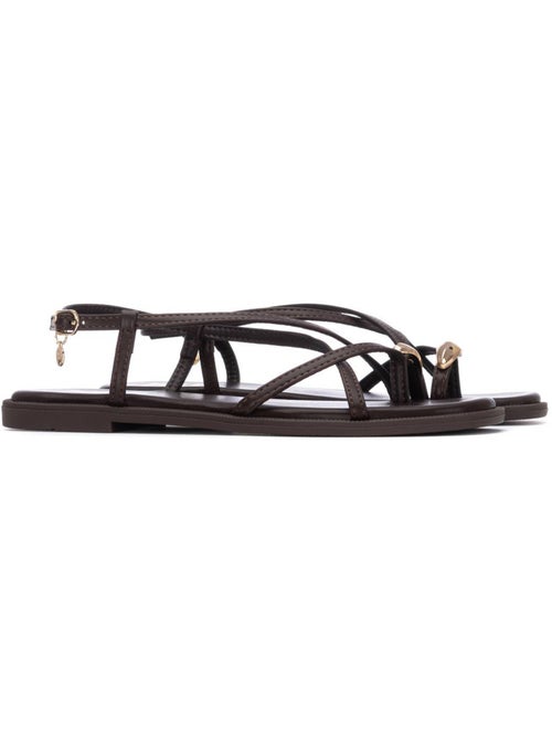 Sandales plates femme - Kiabi