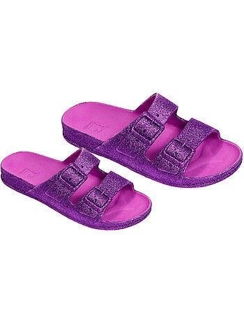 Sandales plates Femme NEON
