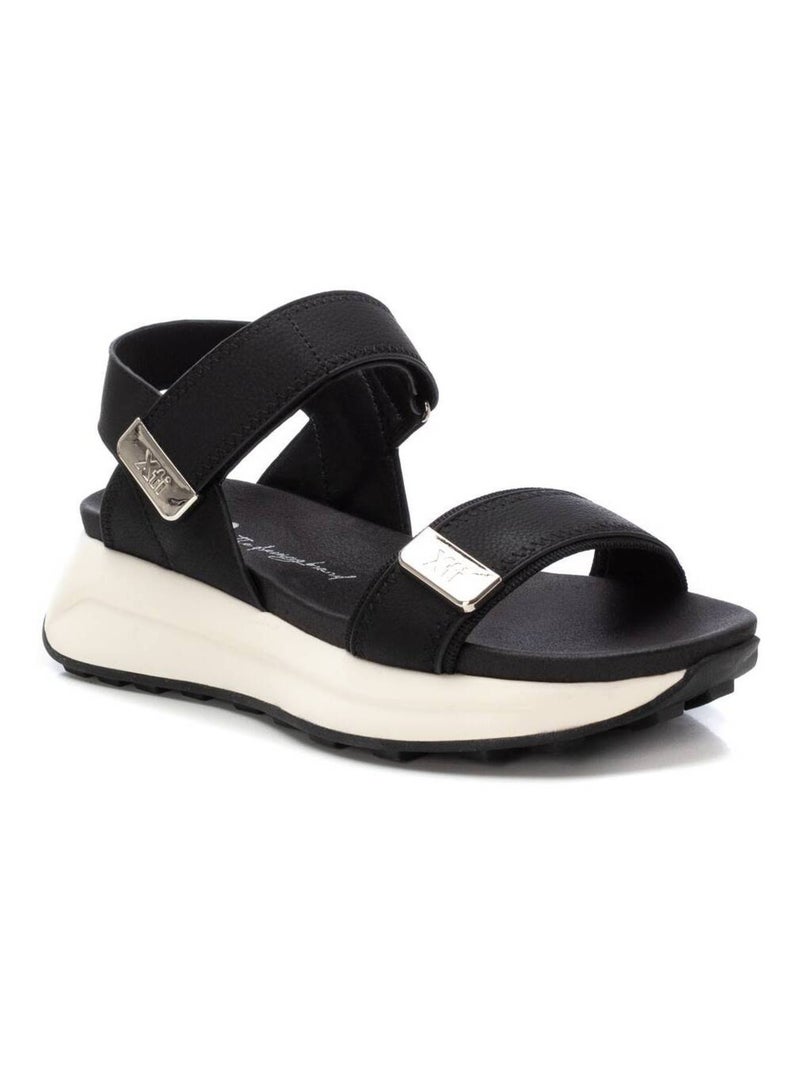 Sandales plates femme Noir - Kiabi
