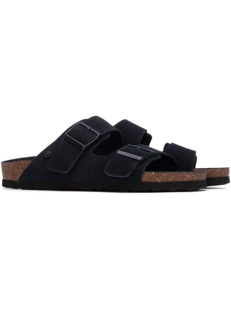 Sandales plates femme Noir - Kiabi