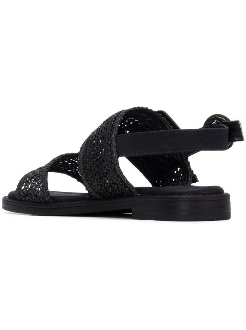 Sandales plates femme - Kiabi