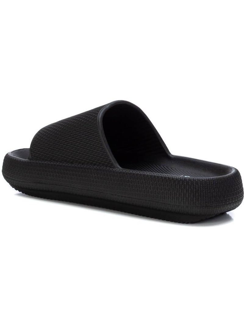 Sandales plates femme Noir - Kiabi