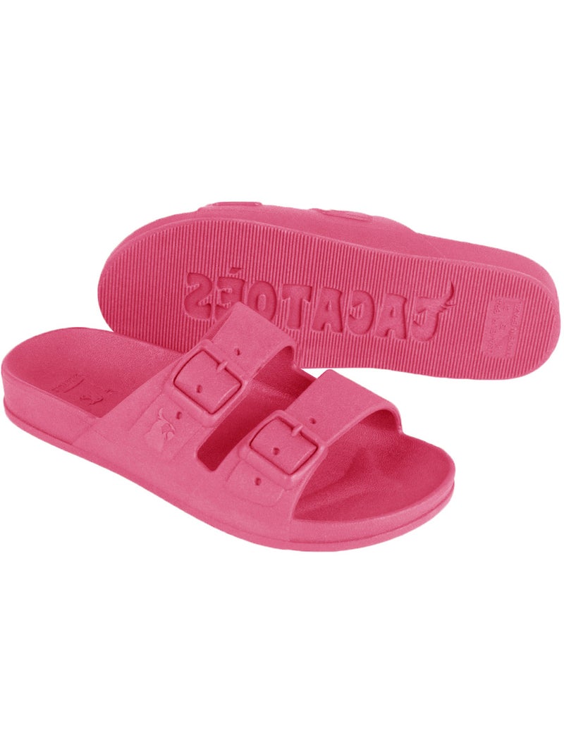 Sandales plates Femme RIO DE JANEIRO Framboise - Kiabi