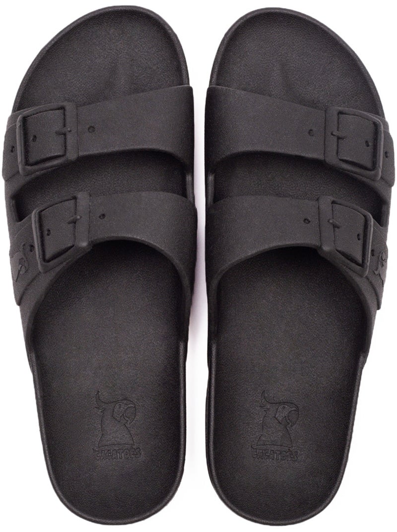 Sandales plates Femme RIO DE JANEIRO Noir Noir - Kiabi
