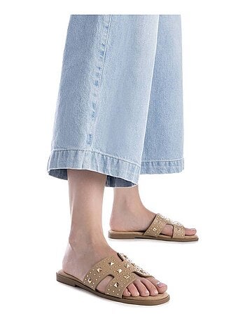 Sandales plates femme