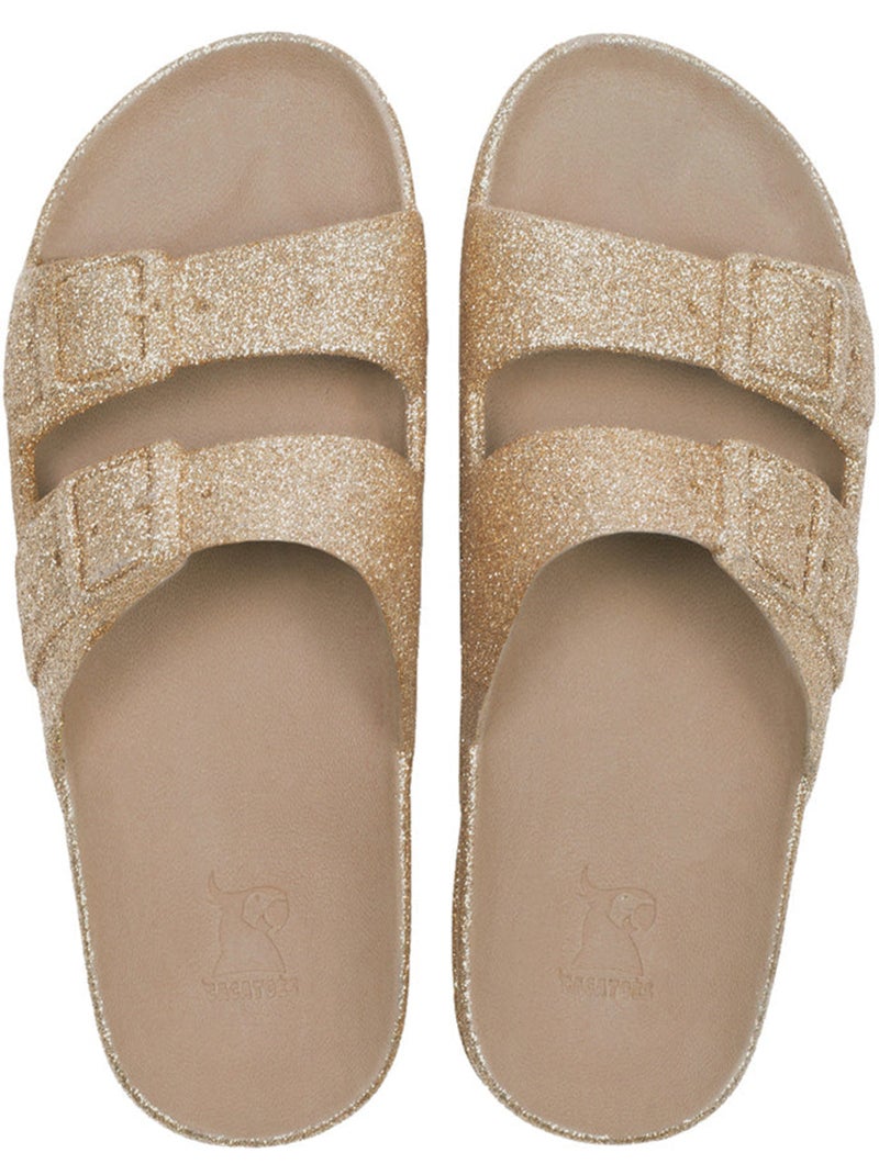 Sandales plates Femme TRANCOSO Cuivre clair - Kiabi