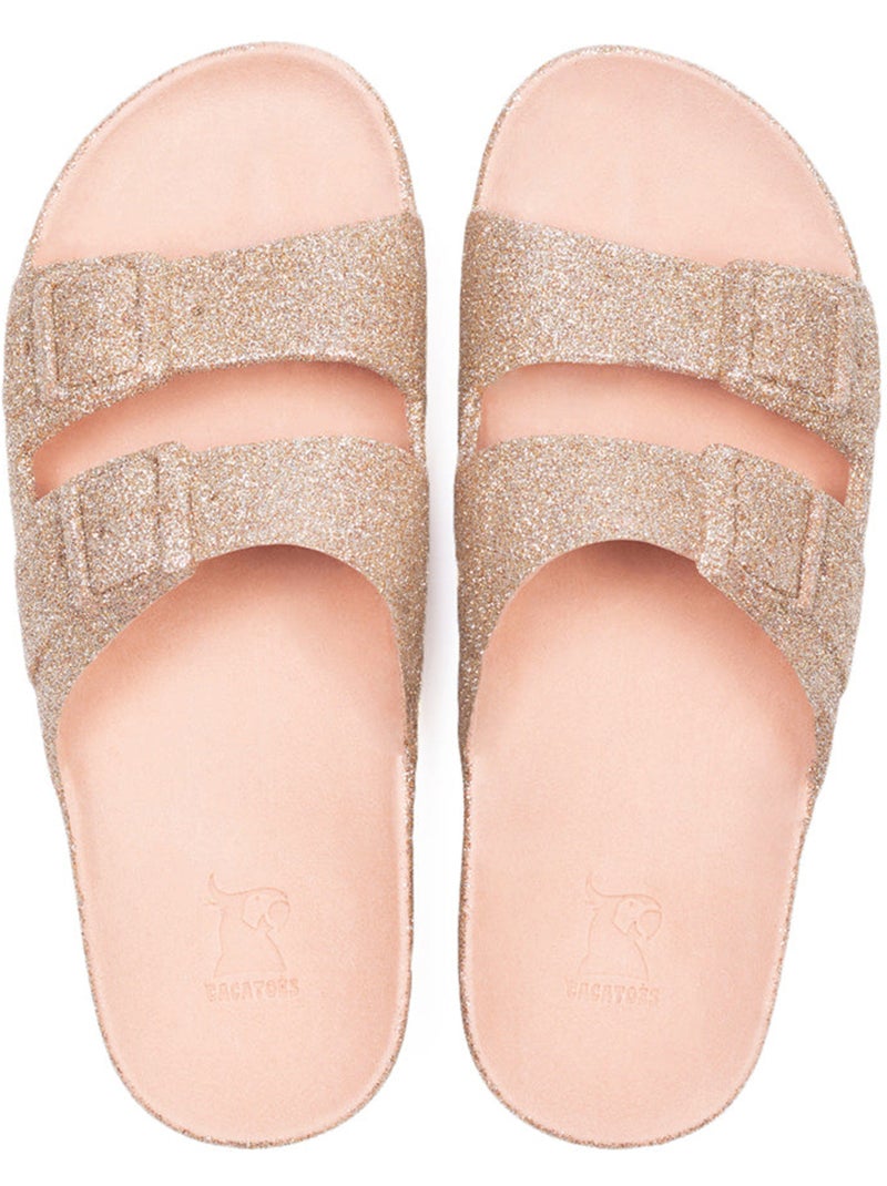 Sandales plates Femme TRANCOSO Nude - Kiabi