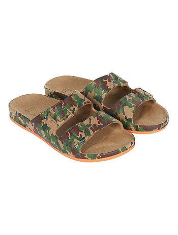 Sandales plates Fortaleza Cacatoès