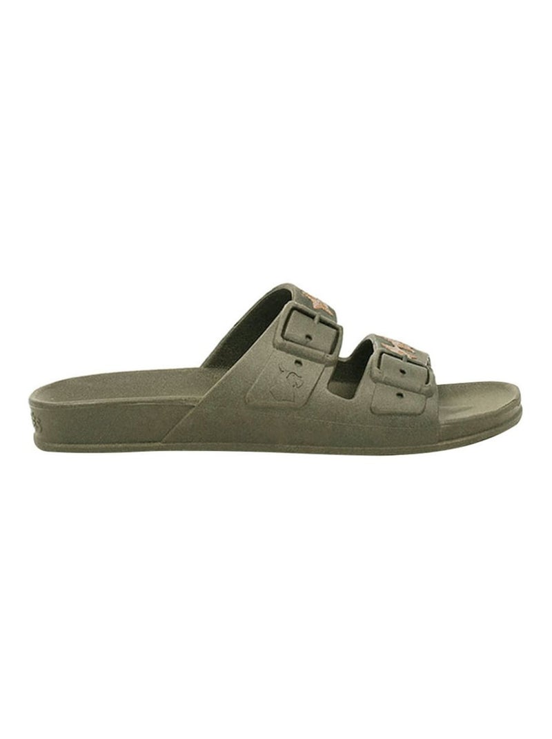 Sandales plates Ilha Bela Cacatoès Kaki - Kiabi