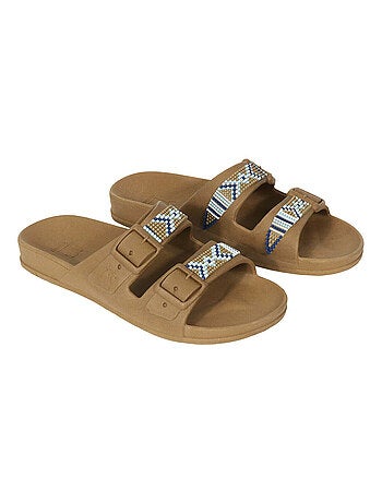 Sandales plates Jericoacoara Cacatoès