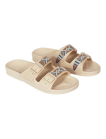 Sandales plates Jericoacoara Cacatoès