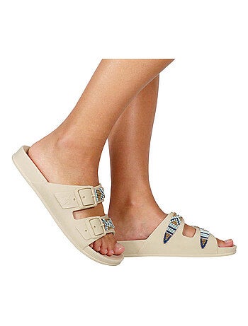 Sandales plates Jericoacoara Cacatoès