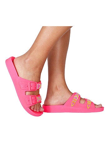 Sandales plates Jericoacoara Cacatoès