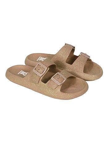 Sandales plates Jessy Glitter Cacatoès