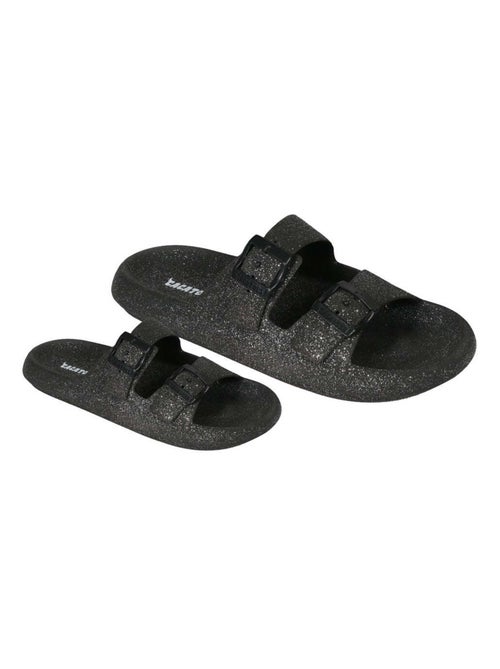 Sandales plates Jessy Glitter Cacatoès - Kiabi Sandales plates Jessy Glitter Cacatoès - Kiabi