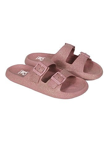 Sandales plates Jessy Glitter Cacatoès