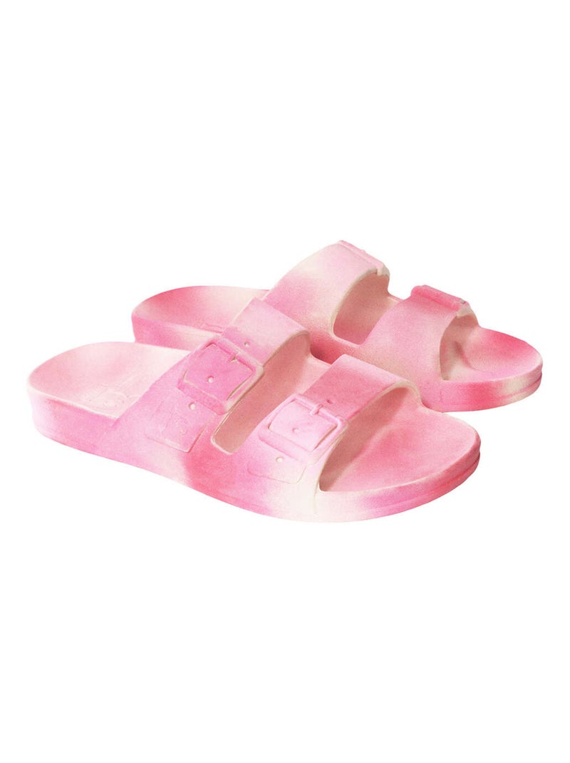 Sandales plates Lapa Cacatoès Rose - Kiabi