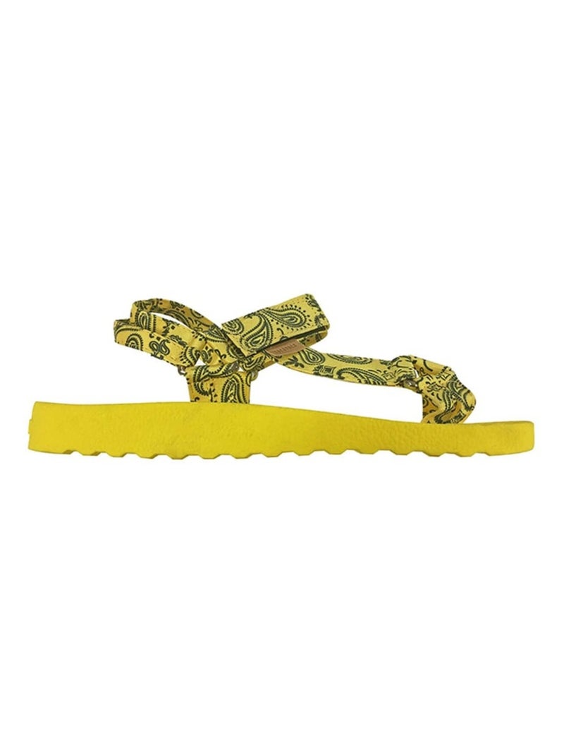 Sandales plates Manaus Cacatoès Kaki foncé - Kiabi