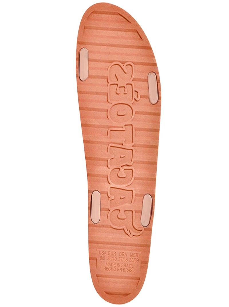 Sandales plates Manaus Glitter Cacatoès Sahara - Kiabi