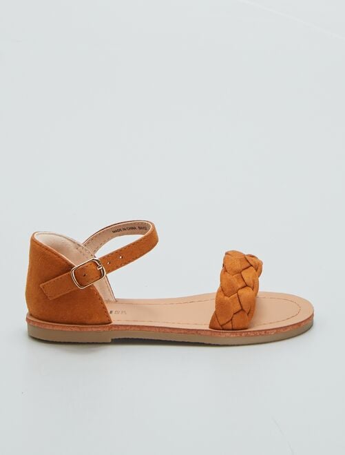 sandales plates pas cher