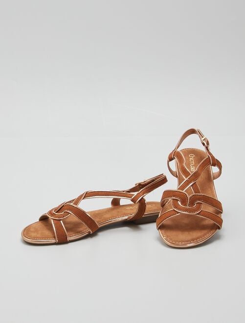 Sandales plates - Kiabi