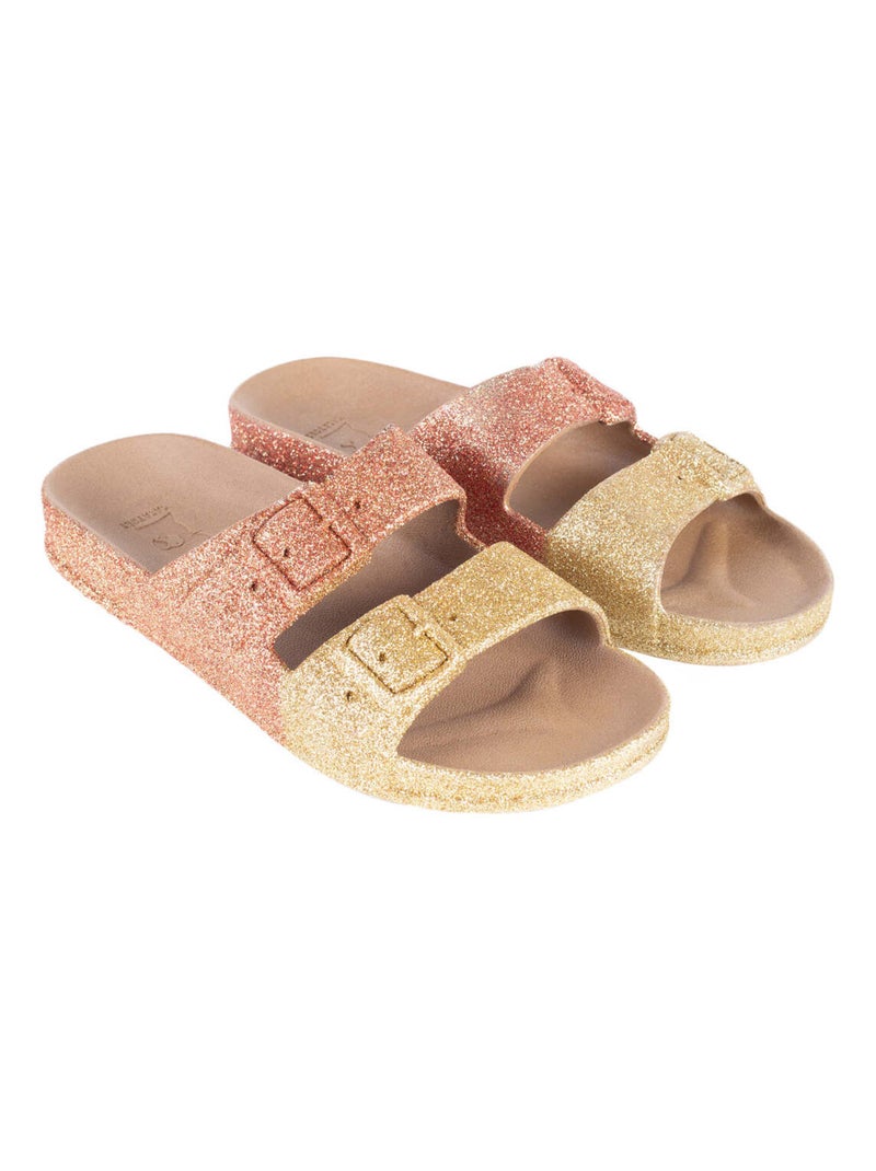 Sandales plates Mossoro Cacatoès Beige clair - Kiabi