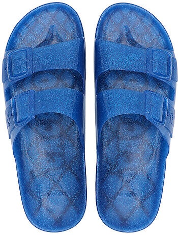 Sandales plates ? paillette Femme ANJO GLITTER