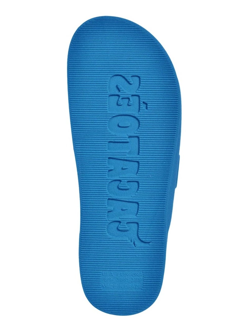 Sandales plates Pitinga Cacatoès Bleu roi - Kiabi